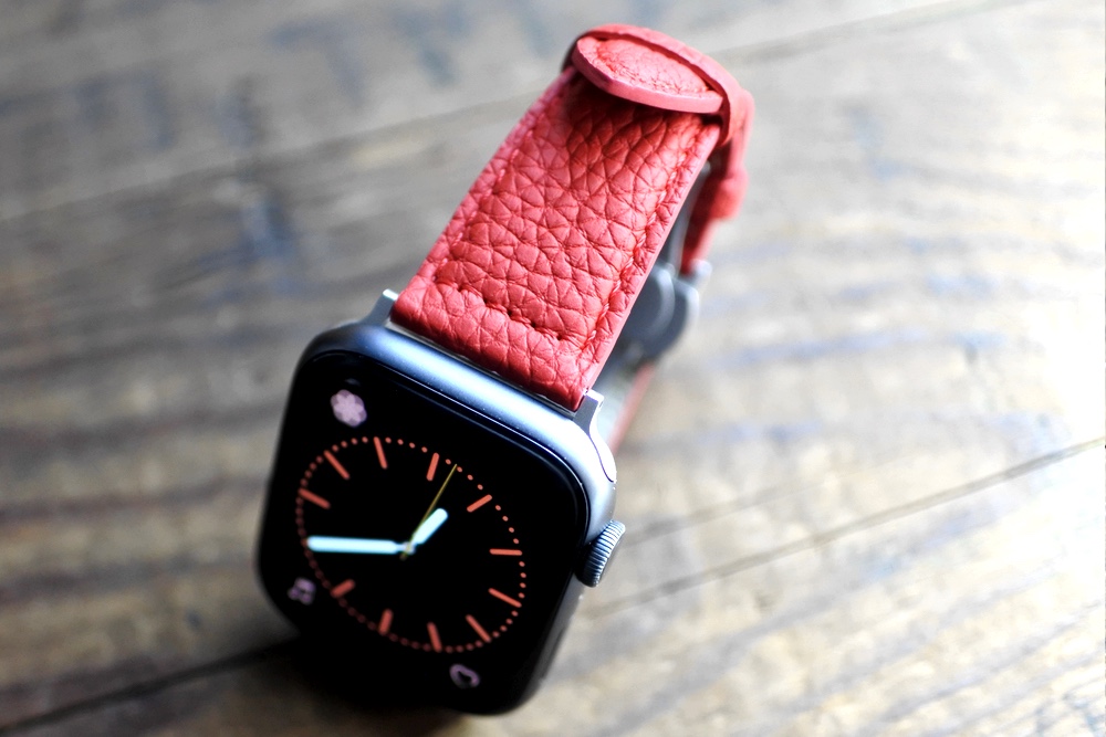 レビュー】GRAMAS German Shrunken-calf Genuine Leather Watchband 